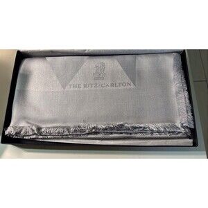 Ritz Carlton Silk And Wool Pashmina Scarf